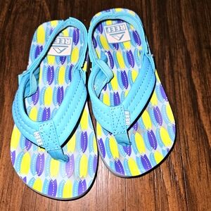 Reef Blue Sandals for Comfort and Style with Back Strap size 10